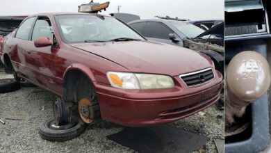 2001 Toyota Camry CE with manual transmission