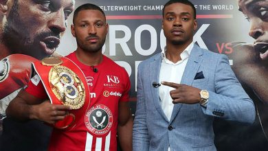 Kell Brook provides Errol Spence Jr.  Competing for power but leaning towards Terence Crawford in the possible challenge