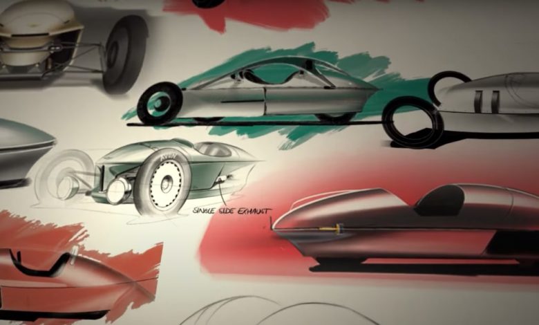 Morgan 3-Wheeler design sketch previews next cycle car