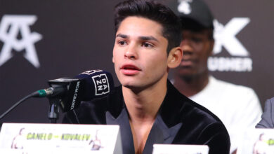 Ryan Garcia is confident he can handle the business against Isaac Cruz: "I've seen that style a million times"