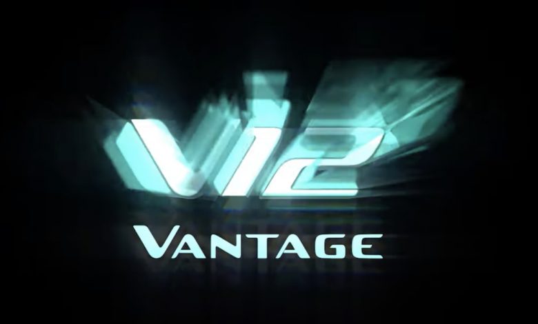 Aston Martin V12 Vantage shows off sound, will return in 2022