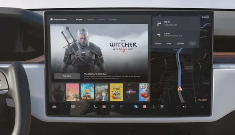 Tesla in-dash video games can be played even while driving