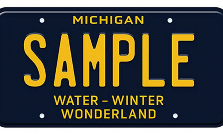 Michigan 'Water-Winter Wonderland' regains license plate
