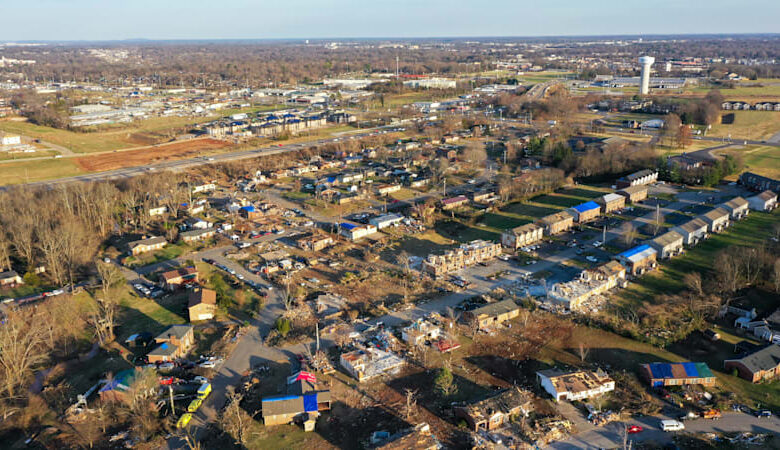 About 122 new Chevrolet Corvette C8s were removed after the tornado