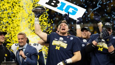 Application state?  Michigan puts a mediocre race behind it with the title of Big Ten dominating