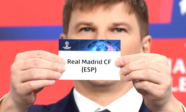The error of the Champions League draw made Real Madrid excited with the match against Messi & PSG