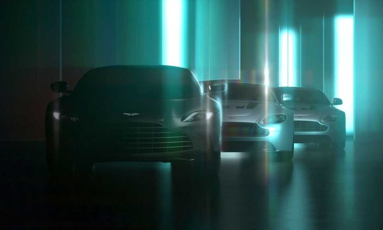 Aston Martin V12 Vantage is teased again