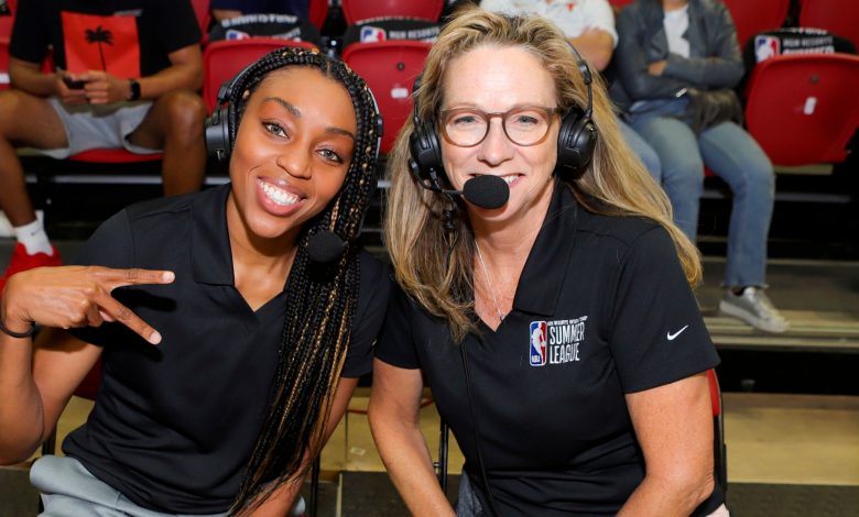 Who is Beth Mowins?  The broadcaster who made history calls ESPN's 76ers-Hawks broadcast