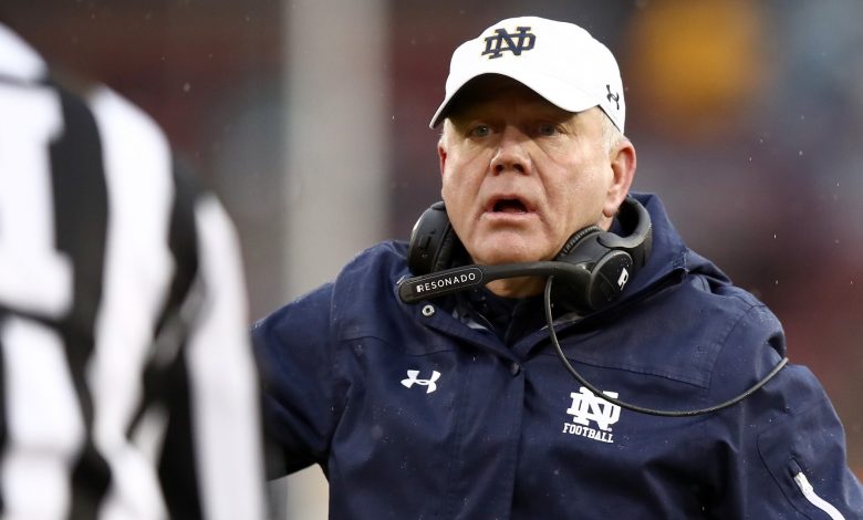 According to Gary Barta, Brian Kelly's departure from Notre Dame could affect Fighting Irish's CFP ratings