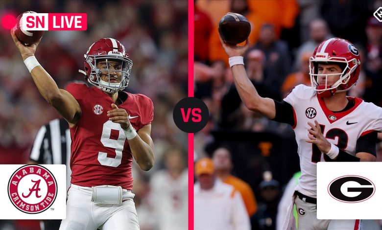 Alabama vs.  Georgia, updates, highlights from the 2021 SEC championship game