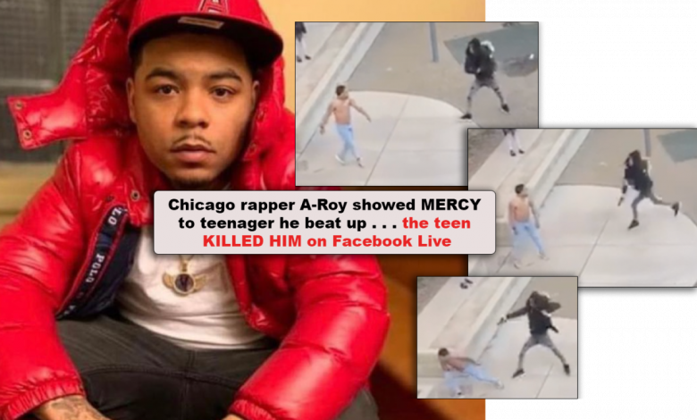 Chicago Rapper A-Roy SHOT DIE ON FB Live.  .  .  After winning the war with 17 Years Old Boy!!