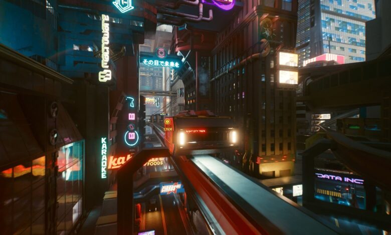 This awesome Cyberpunk 2077 mod adds the subway system