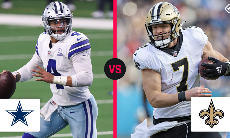 What time is tonight's NFL game?  TV schedule, channel Cowboys vs.  Saints week 13