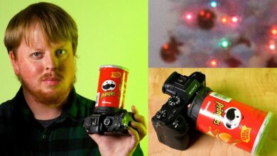 Video: How to make your own telephoto pinhole camera with a Pringles tube: Digital photography review