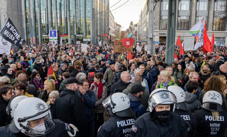 German police fight alleged murder plot by anti-vaccination extremists: Coronavirus Update: NPR
