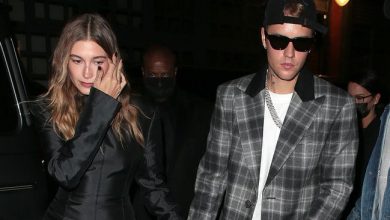 Hailey Bieber wore the most chic little black dress on the date