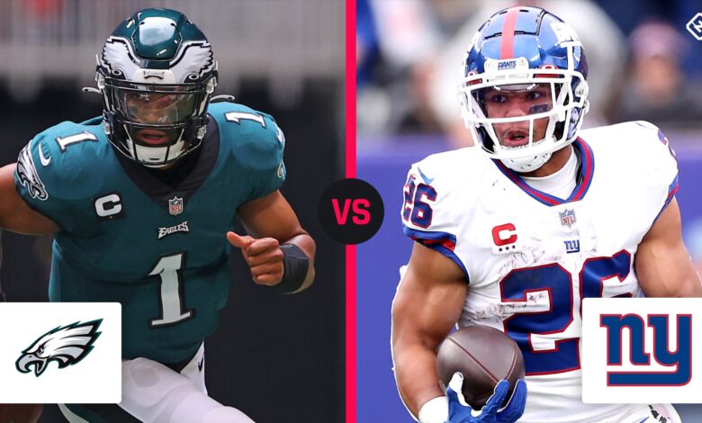 Which channel is Giants vs.  Eagles on today?  Time, TV schedule for NFL week 16 game