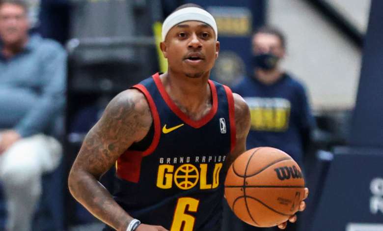 Isaiah Thomas features on G League debut as he continues to fight for a spot on the NBA roster