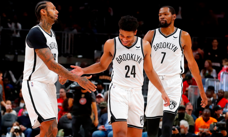 Was the Nets team's win over the Hawks their first meaningful win of the season?