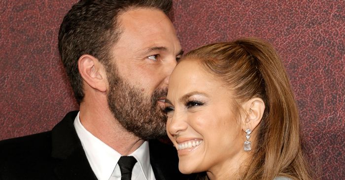 J.Lo Wore a Plunging, Sheer Gown on the Red Carpet With Ben