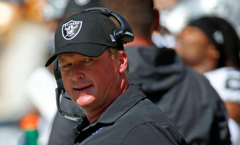 Brent Musberger, the voice of Raiders radio station Brent Musberger, ended Jon Gruden's career.