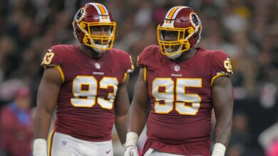 Washington's Daron Payne says he, Jonathan Allen 'all is well' after 'brother disagreement' over Cowboys game