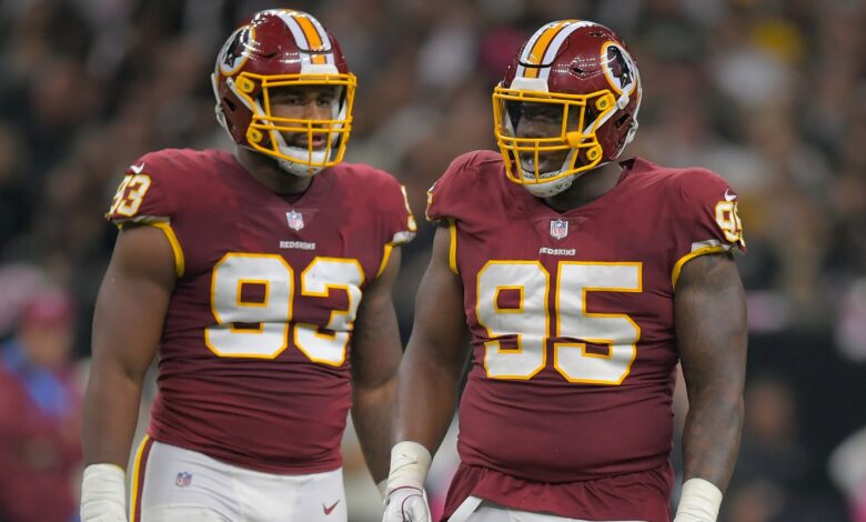 Washington's Daron Payne says he, Jonathan Allen 'all is well' after 'brother disagreement' over Cowboys game