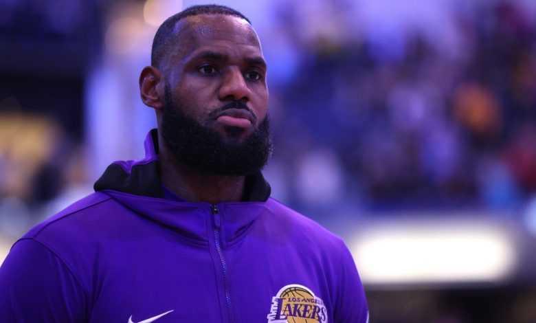 Why was Lakers star LeBron James excluded from the NBA's COVID-19 protocols?