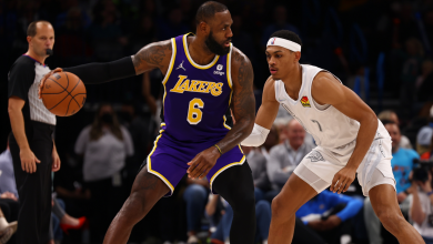Lakers star LeBron James goes back in time with eight extended games