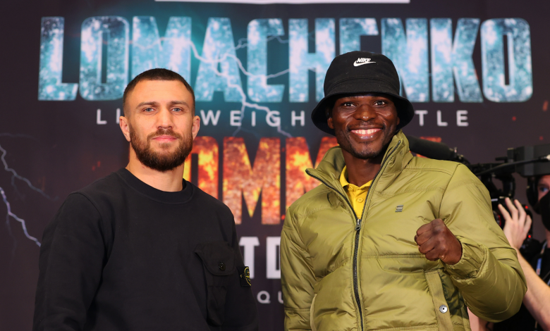 Vasiliy Lomachenko vs Richard Commey match date, start time, odds and venue for boxing match 2021