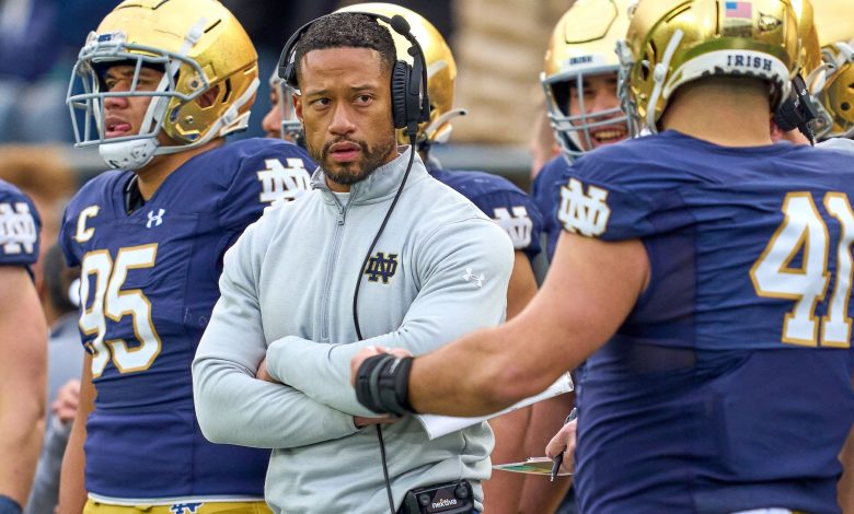 With Marcus Freeman, Notre Dame finds the coach of the future for players