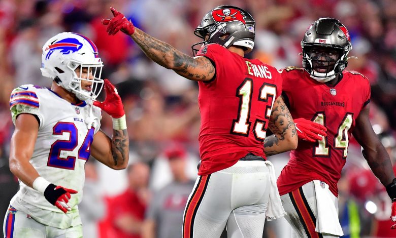 Interference calls pass in question to benefit the Buccaneers, the return of the Bills in the OT thriller