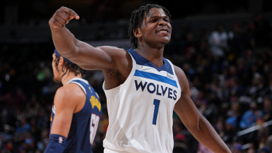 Timberwolves guard Anthony Edwards makes history with his light-out shooting vs. Nuggets