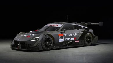 The Nissan Z GT500 race car is ready to take on the Japanese Super GT series