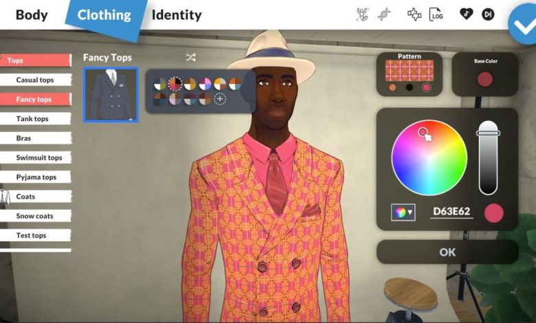 Paralives character maker allows you to create people with awesome and scary fashion sense