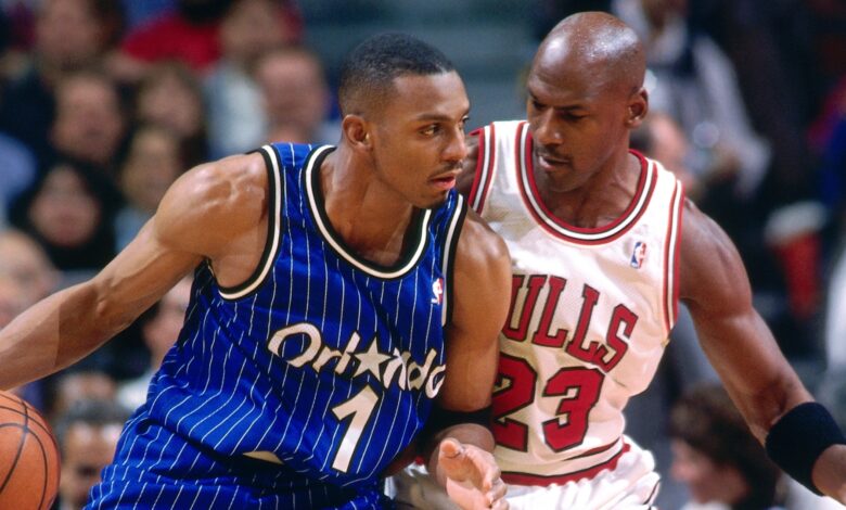 Penny Hardaway recounts his reaction when Michael Jordan wore his sneakers in 1995 on #NBAHooperVision
