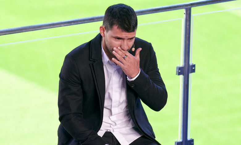 Barcelona striker Sergio Aguero announced his retirement due to heart disease in an emotional press conference