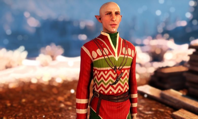 Dragon Age: Inquisition mod gives Solas and Blackwall festive makeovers