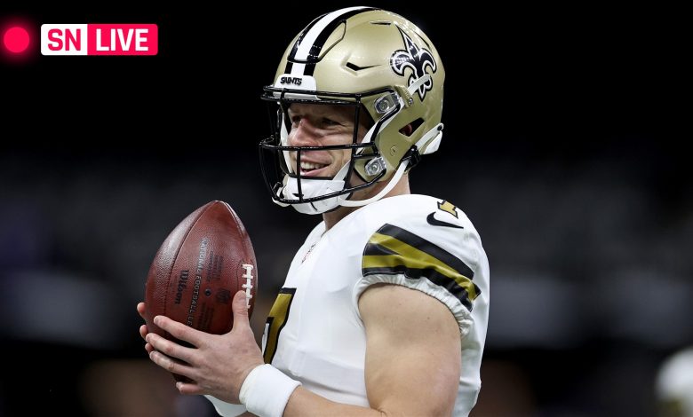 Cowboys vs. live scores.  Saints, updates, highlights from the NFL's 'Thursday Night Football' game