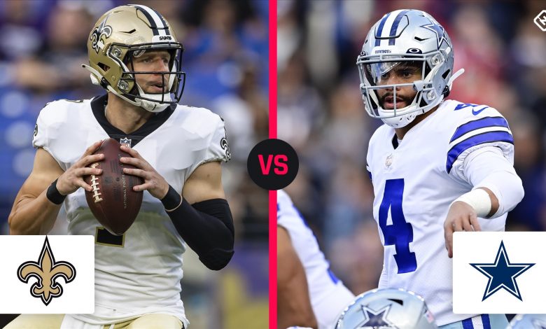 Channel Cowboys vs.  What channel is Saints today?  NFL's 'Thursday Night Football' Schedule, Time for Week 13