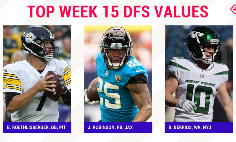 NFL DFS Week 15 Picks: The Best, DraftKings Worthwhile Players, FanDuel Daily Fantasy Soccer Teams