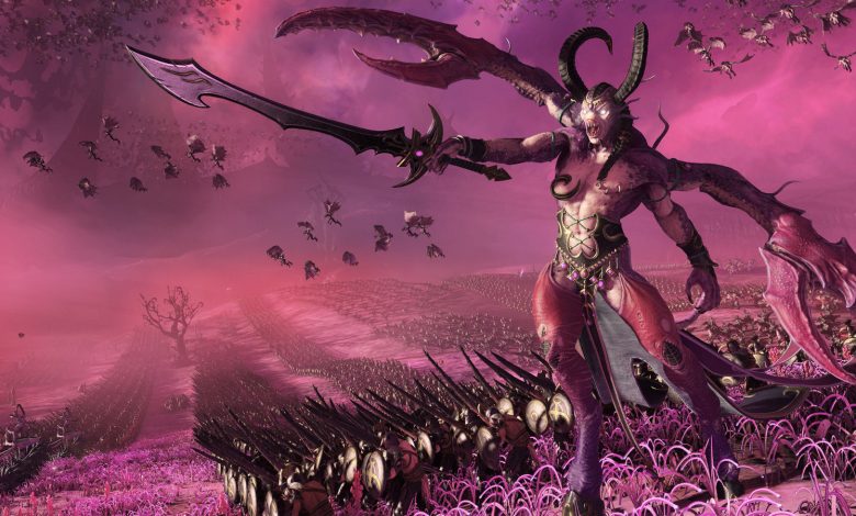 Total War: Warhammer 3 reveals Slaneesh army