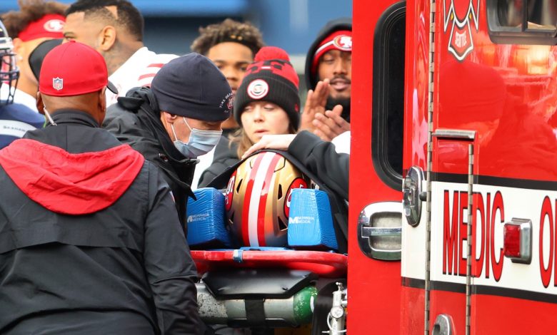Trenton Cannon Injury Update: 49ers RB leaves field in ambulance after terrifying collision with Seahawks