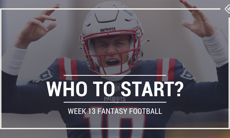 Who should start in fantasy football: 13th week standings, starting tips for PPR, benchmarks, speed scoring