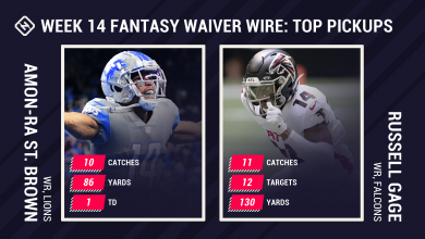 The 14th week abandonment encounters in fantasy: Amon-Ra St.  Brown, Russell Gage among breakout WRs ahead of fantasy knockout