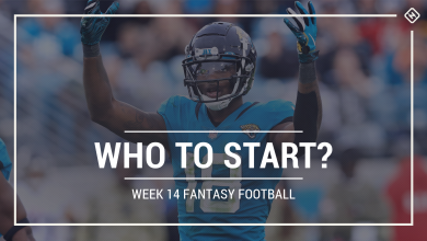 Who should start in fantasy football: 14th week standings, starting tips for PPR, benchmarks, speed scoring