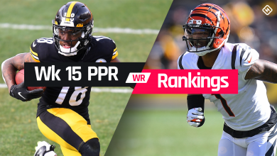 Fantasy WR PPR Leaderboard Week 15: Who Started, Sitting In Front Of The Wide Lens In Fantasy Football