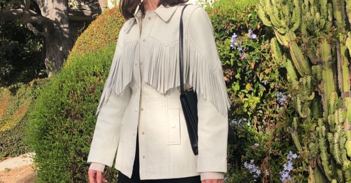 The 20 most beautiful white leather jackets on the Internet today