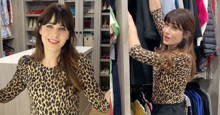 Zooey Deschanel has mastered the art of a timeless wardrobe