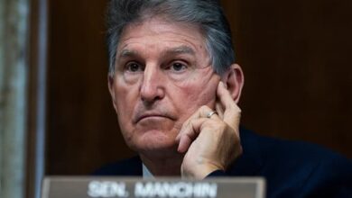 Manchin's $1.8 trillion spending offer is said to be off the table